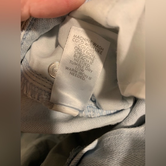 J. Jill denim high rise cropped light wash women’s size 8 - Picture 2 of 7